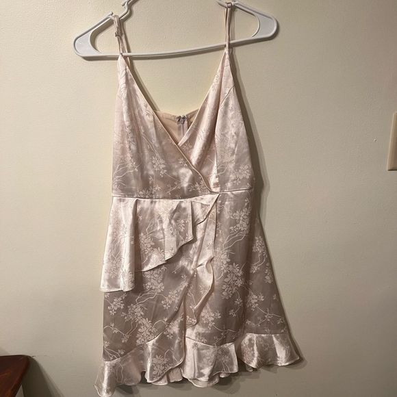Altr’d State Autumn Slip Dress Ivory Size L - Picture 2 of 6